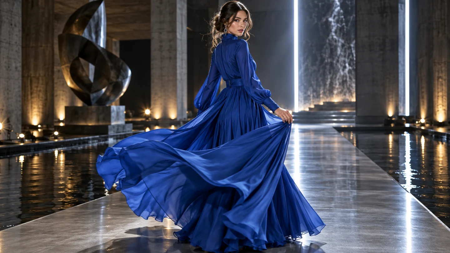 Follow the turn cinematic adult fashion scene